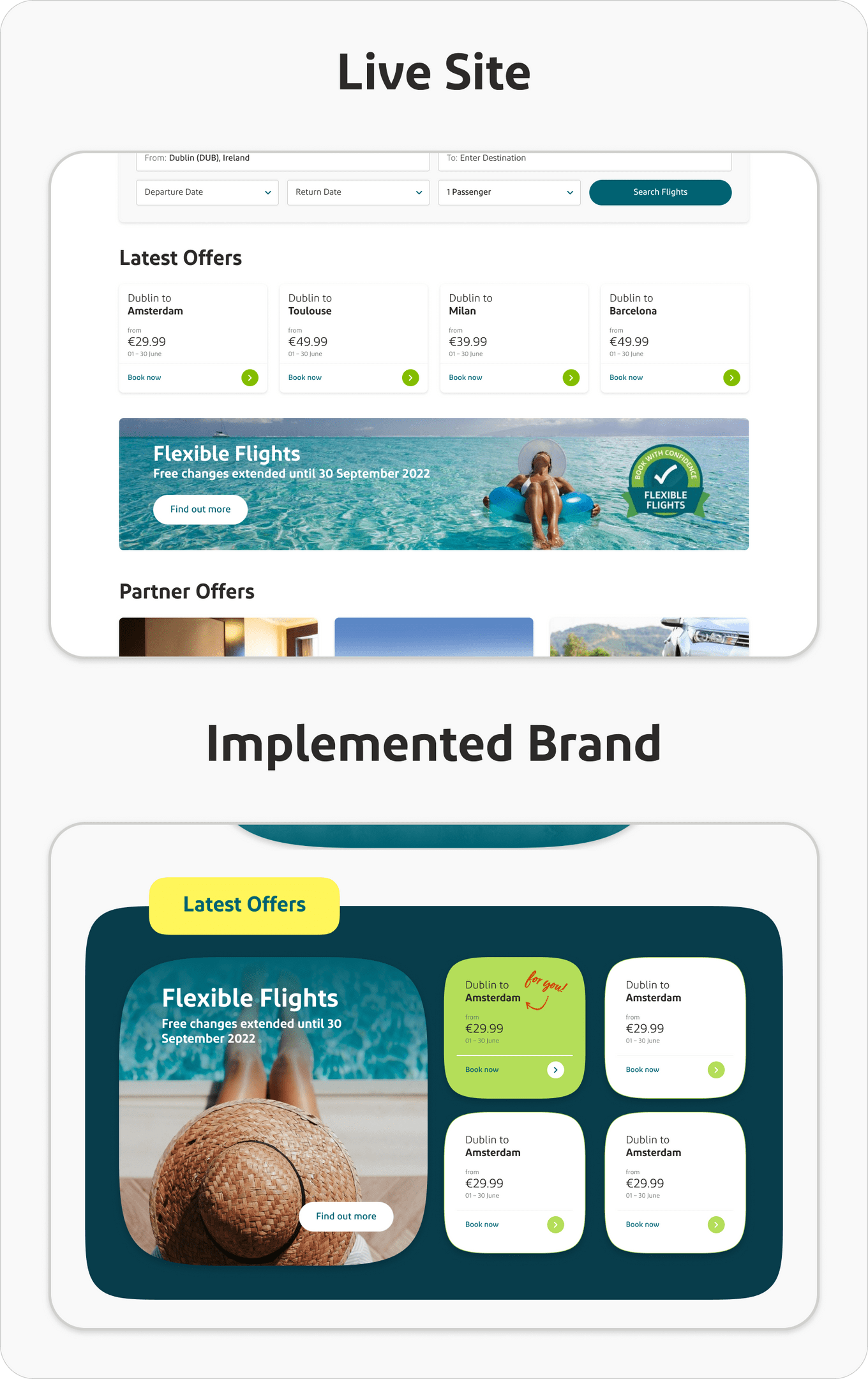 Latest Offers Redesign